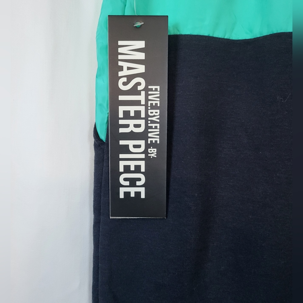 Five by Five by Masterpiece Mens Colorblock Hustle Pull On Casual Shorts XL New - Picture 9 of 9